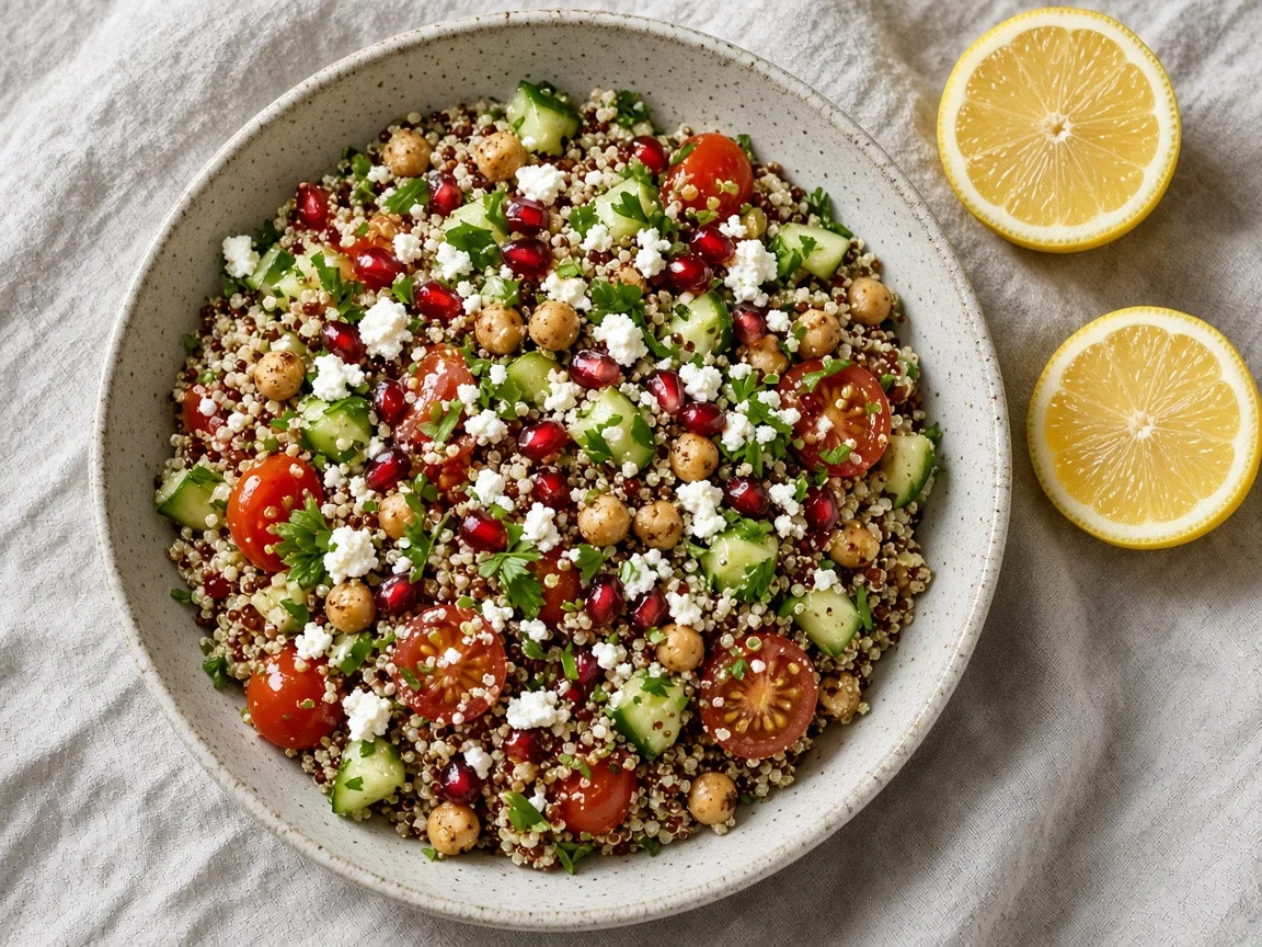 Narlı Kinoa Salatası